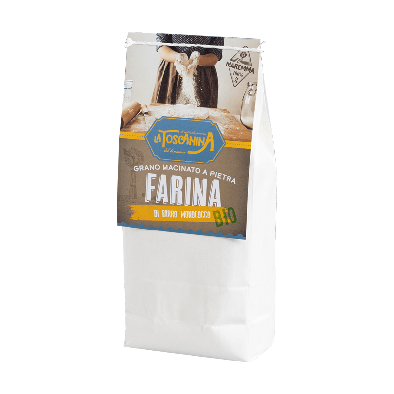 FARINA-FARRO-MONOCOCCO-TOSCANINA farina di grano duro senza glifosate