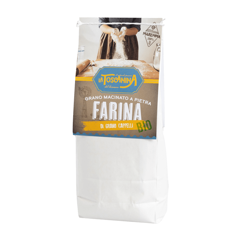 FARINA-GRANO-CAPPELLI-TOSCANINA farina di grano duro senza glifosate