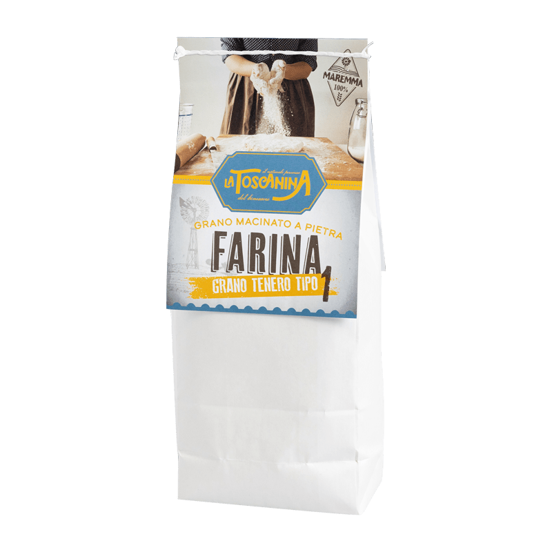 FARINA-GRANO-TENERO-TIPO-1-TOSCANINA farina di grano duro senza glifosate